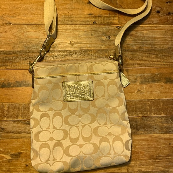 Coach Handbags - Authentic Coach Cream Bag
